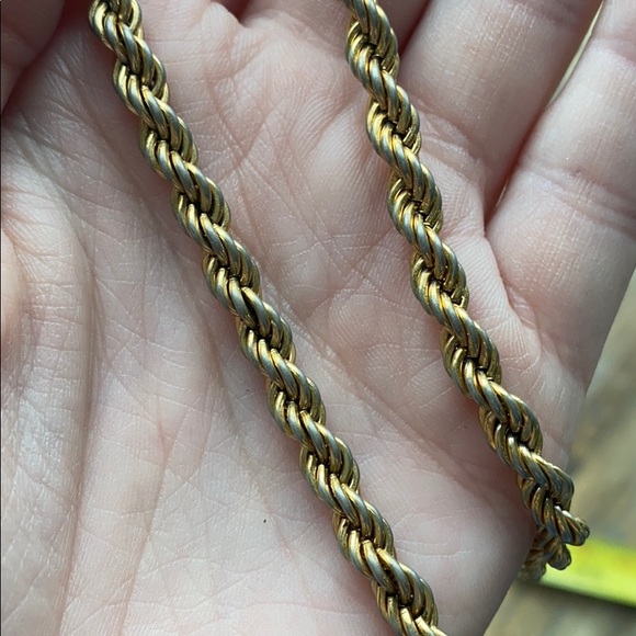 Monet Jewelry Womens Goldtone Twist Chain Necklace - Picture 5 of 6